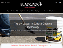 Tablet Screenshot of blackjacksurfacetechnology.com